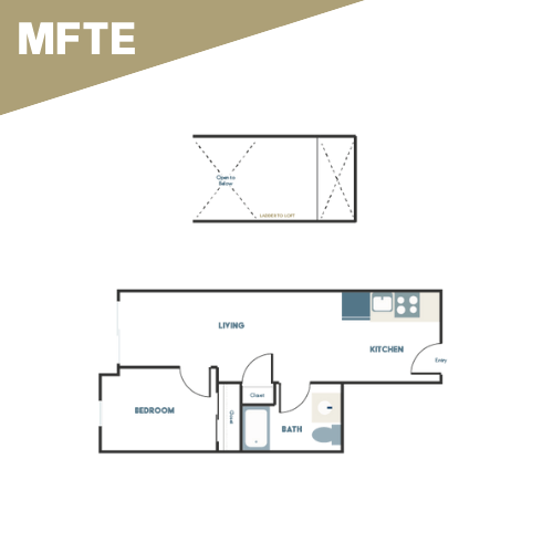 1x1 - C8 + Loft - Affordable - Affordable
